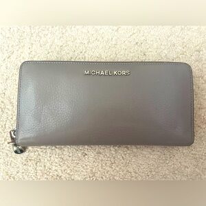 Michael Kors gray wallet